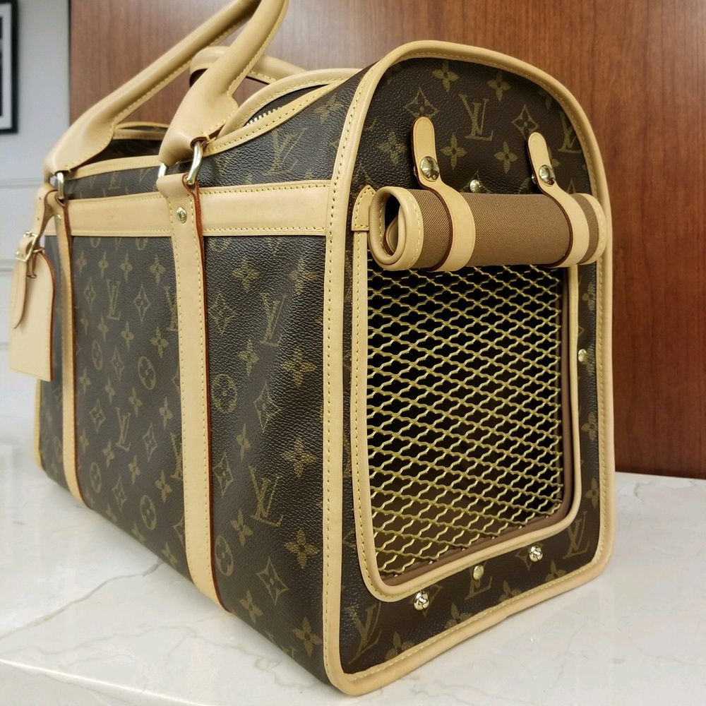 💯 Louis Vuitton Dog Carrier - Picture 3 of 8